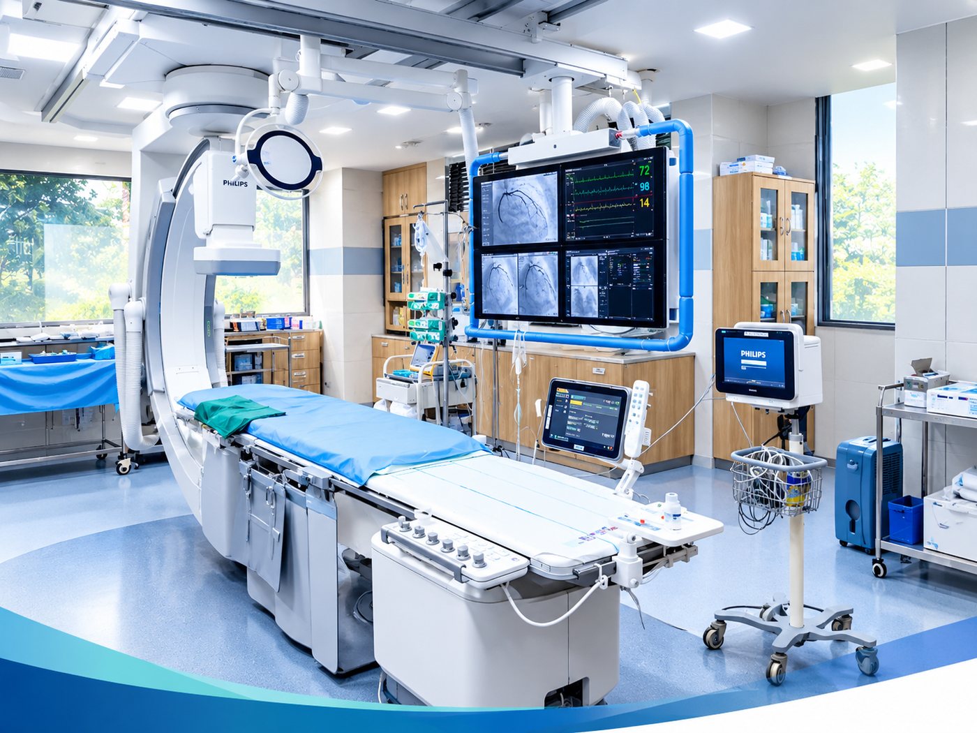 Cardiac facility at Lokpriya Hospital