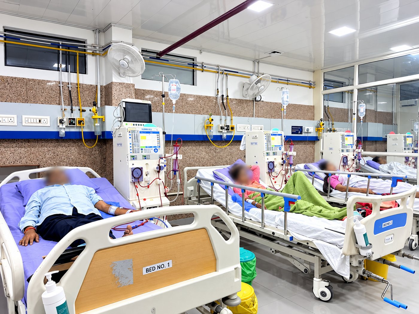 Dialysis Unit at Lokpriya Hospital, Meerut